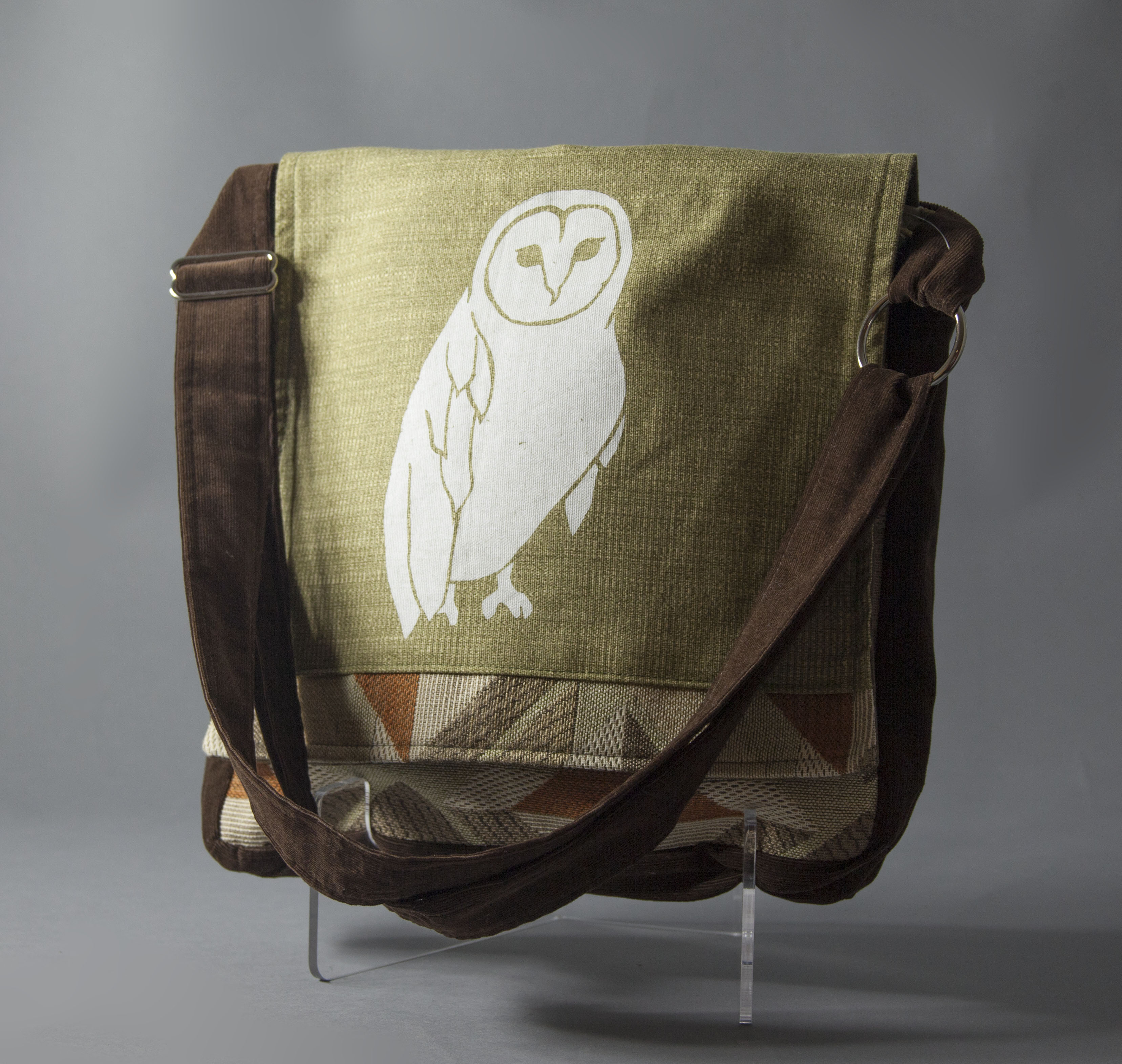 owl messenger bag