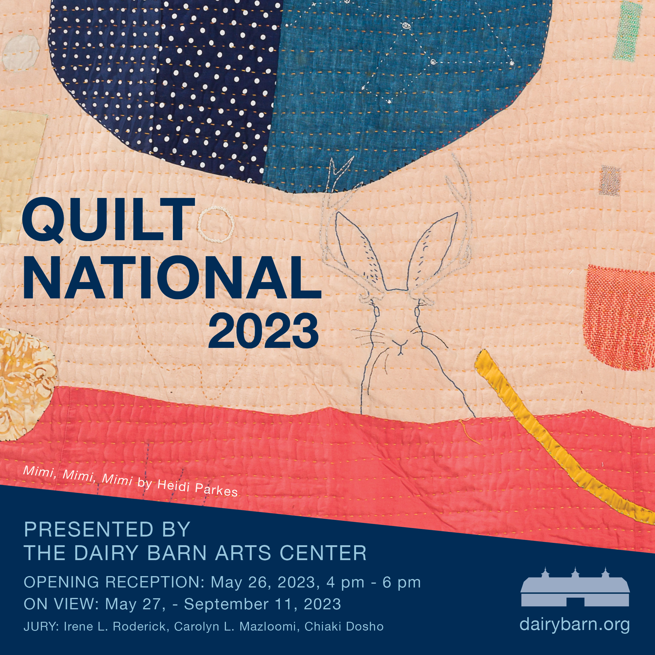 Quilt National '23 The Dairy Barn Arts Center