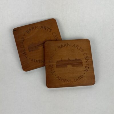 Dairy Barn Wooden Coasters