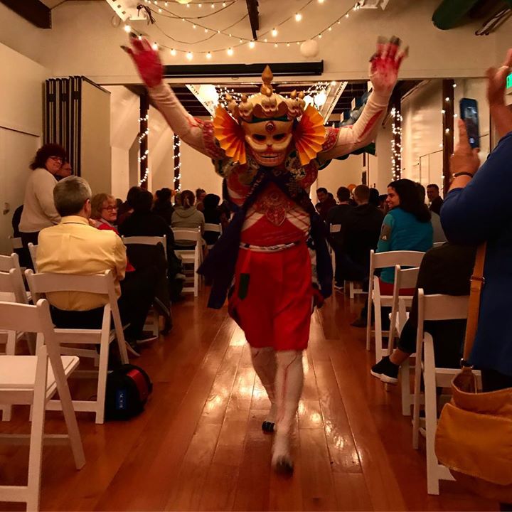 Thankful for the opportunity to host the Tashi Kyil Monks this past week. Last night they performed the “skeleton dance” for the community.
#dairybarnartscenter #athensohio #tashikyil